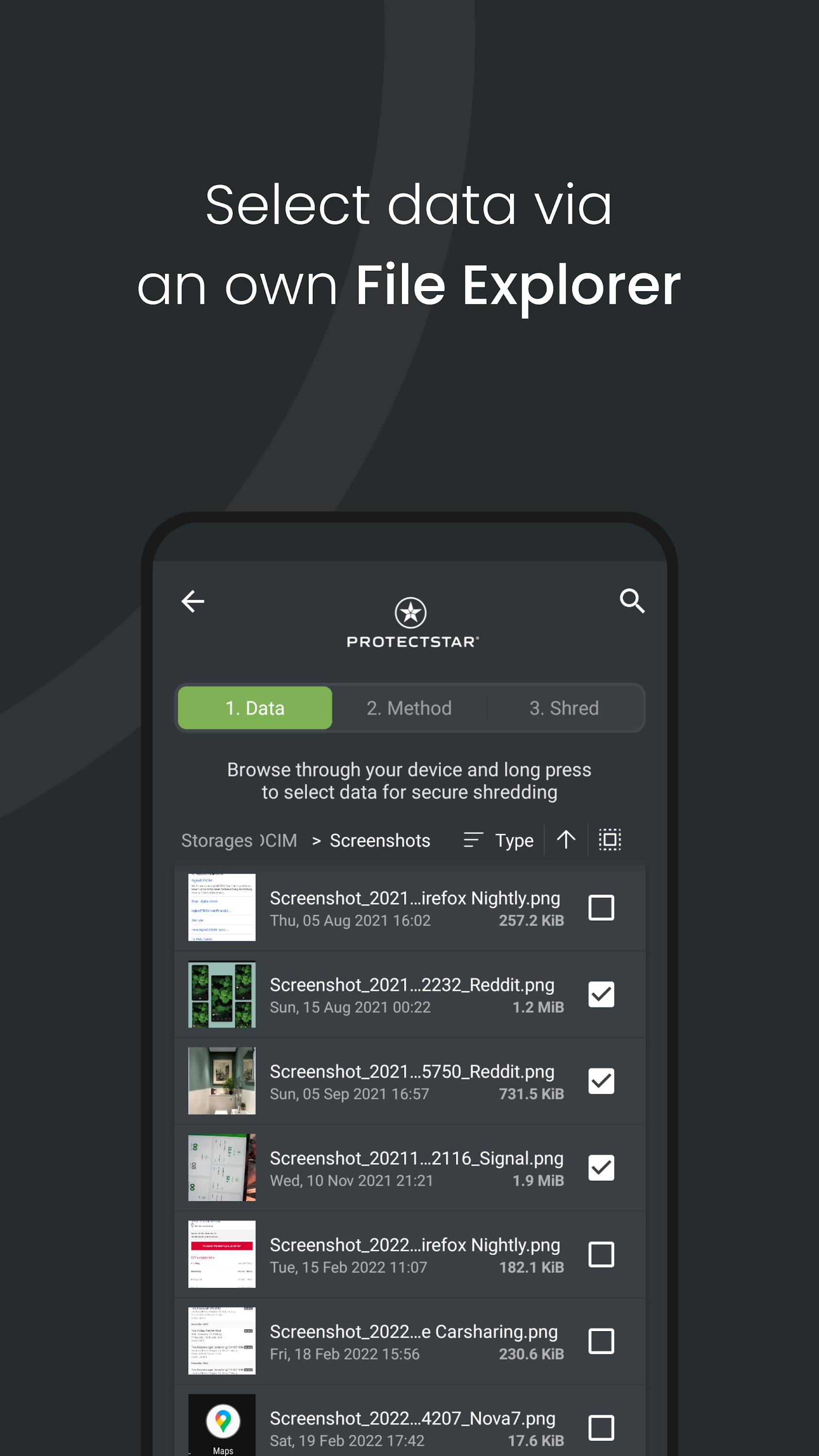 اسکرین شات 7 برنامه Secure Erase iShredder