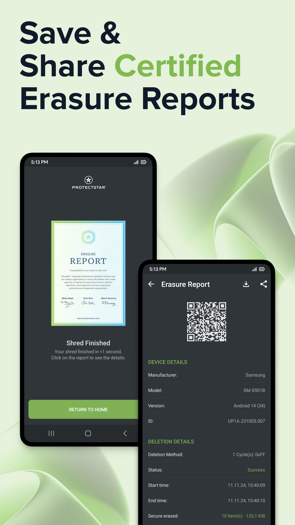 اسکرین شات 3 برنامه iShredder Data Eraser