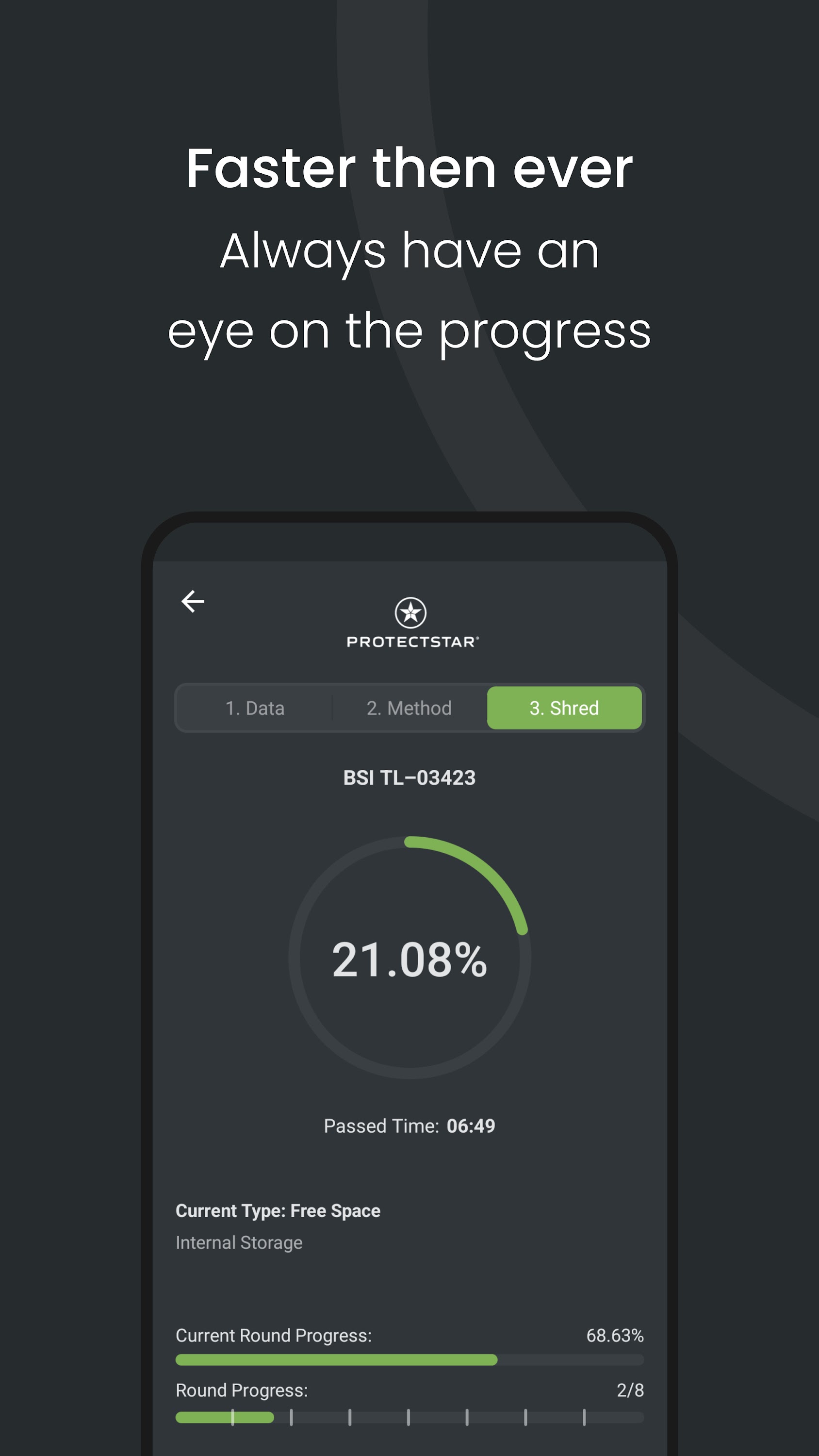 اسکرین شات 5 برنامه iShredder Data Eraser