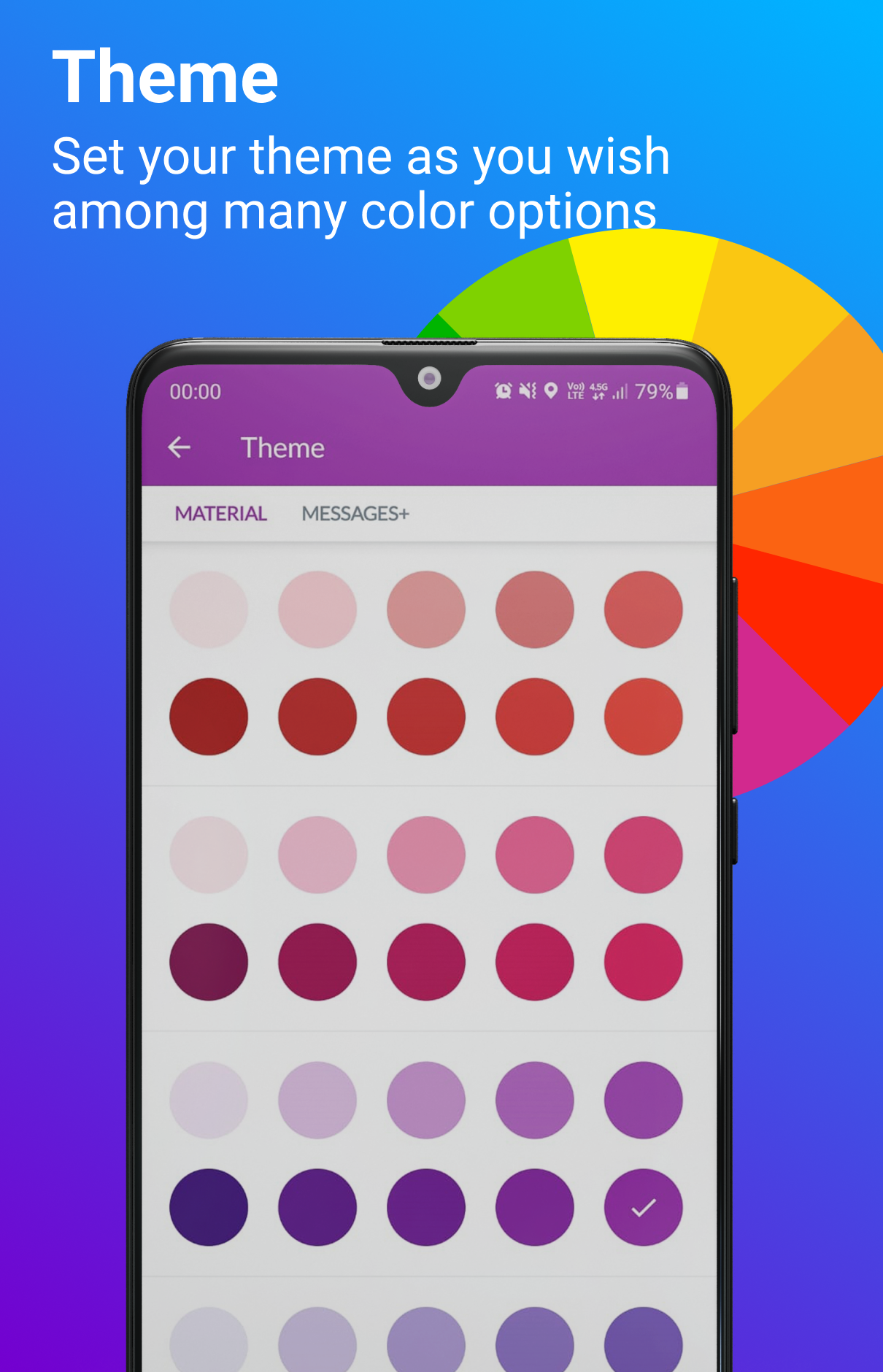 اسکرین شات 7 برنامه Messages: SMS & MMS