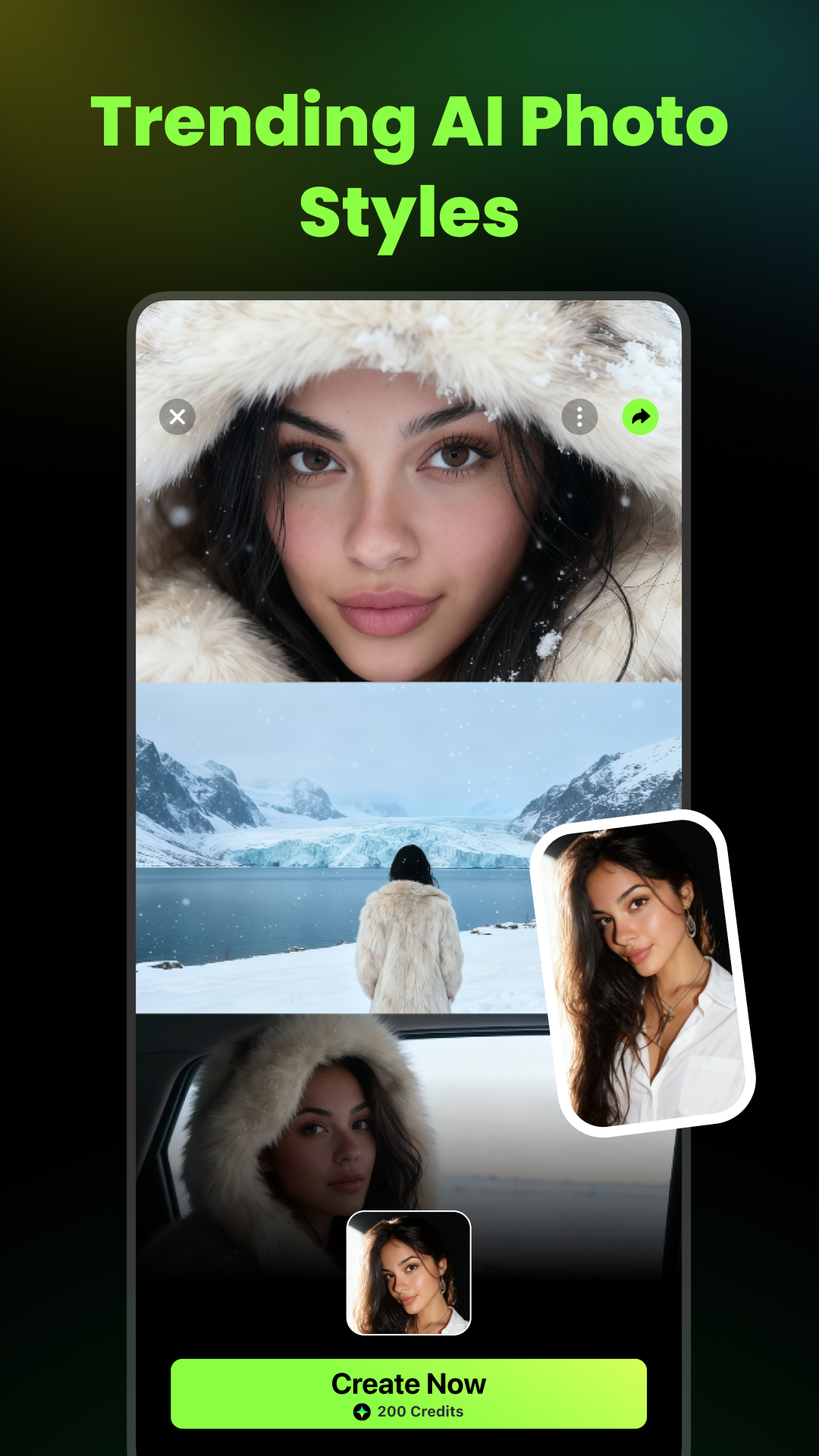 اسکرین شات 1 برنامه AI Catch: AI Video Generator