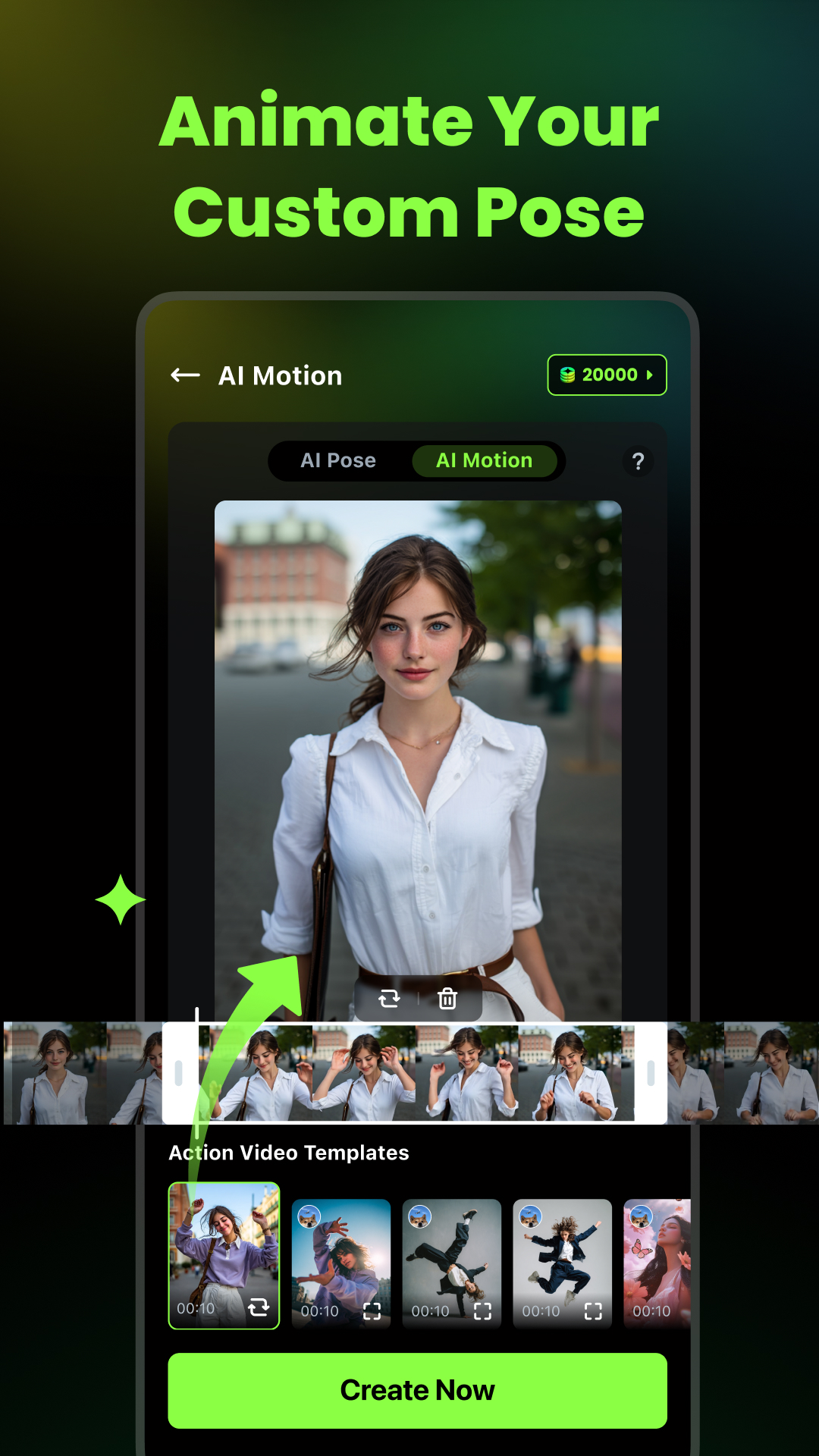 اسکرین شات 2 برنامه AI Catch: AI Video Generator