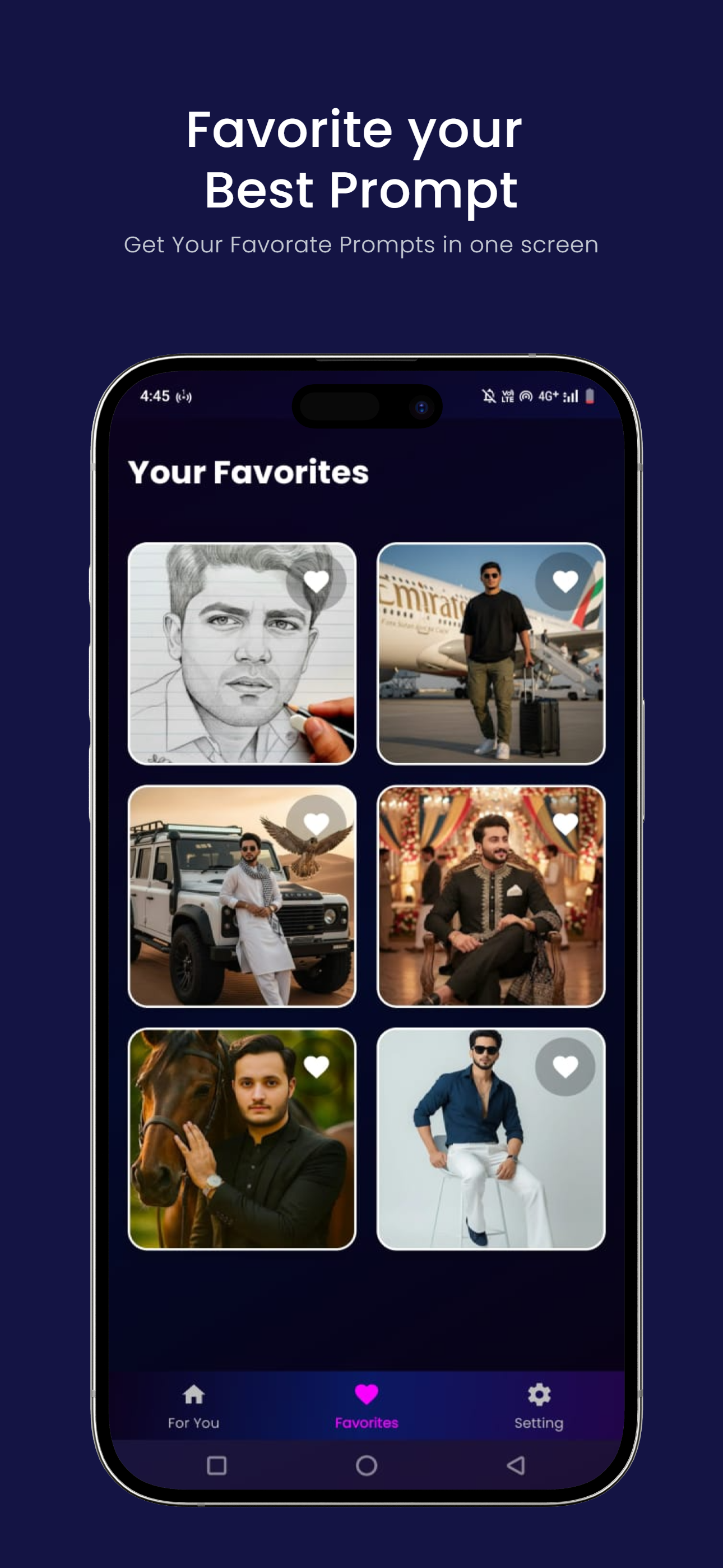 اسکرین شات 3 برنامه Promptify: AI photo editing