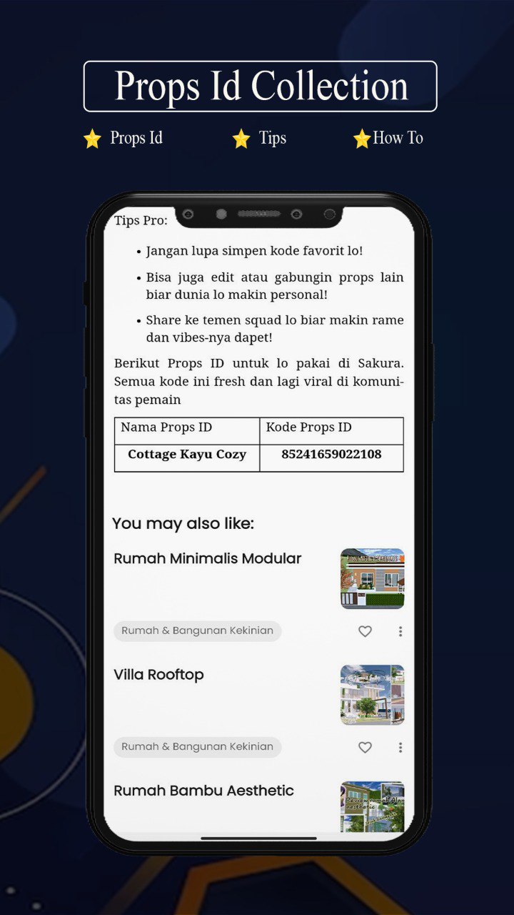 اسکرین شات 4 برنامه Props Id Sakura