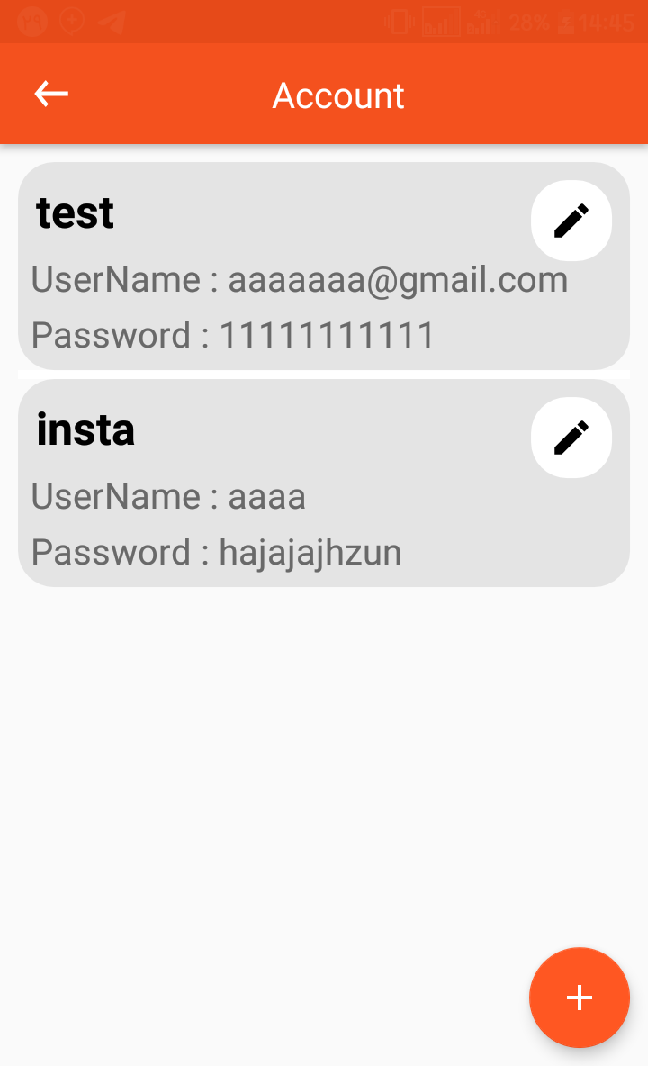 اسکرین شات 3 برنامه یادداشت حفاظت شده