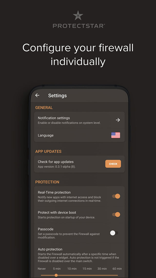 اسکرین شات 6 برنامه Firewall Security AI - No Root