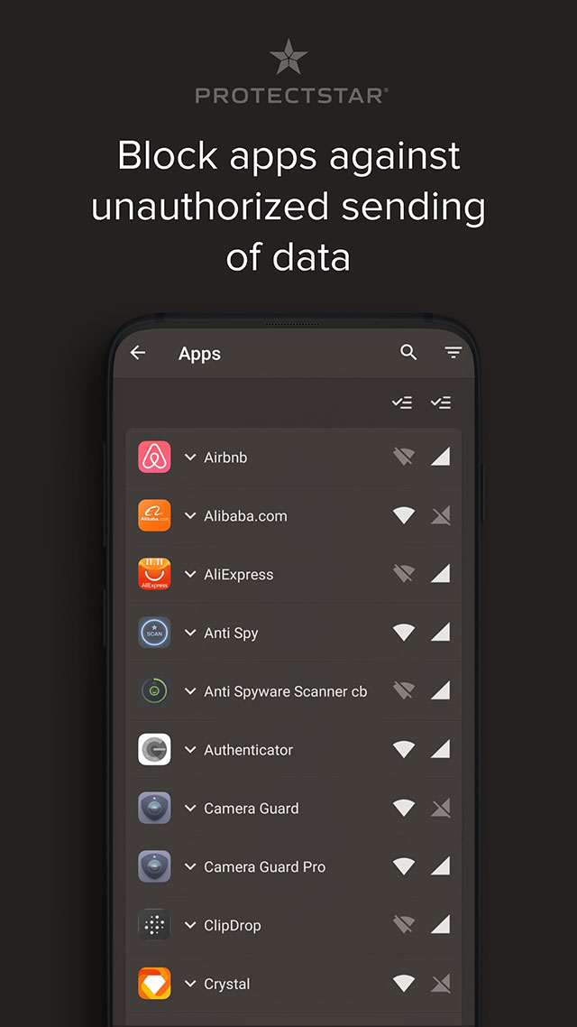 اسکرین شات 2 برنامه Firewall Security AI - No Root