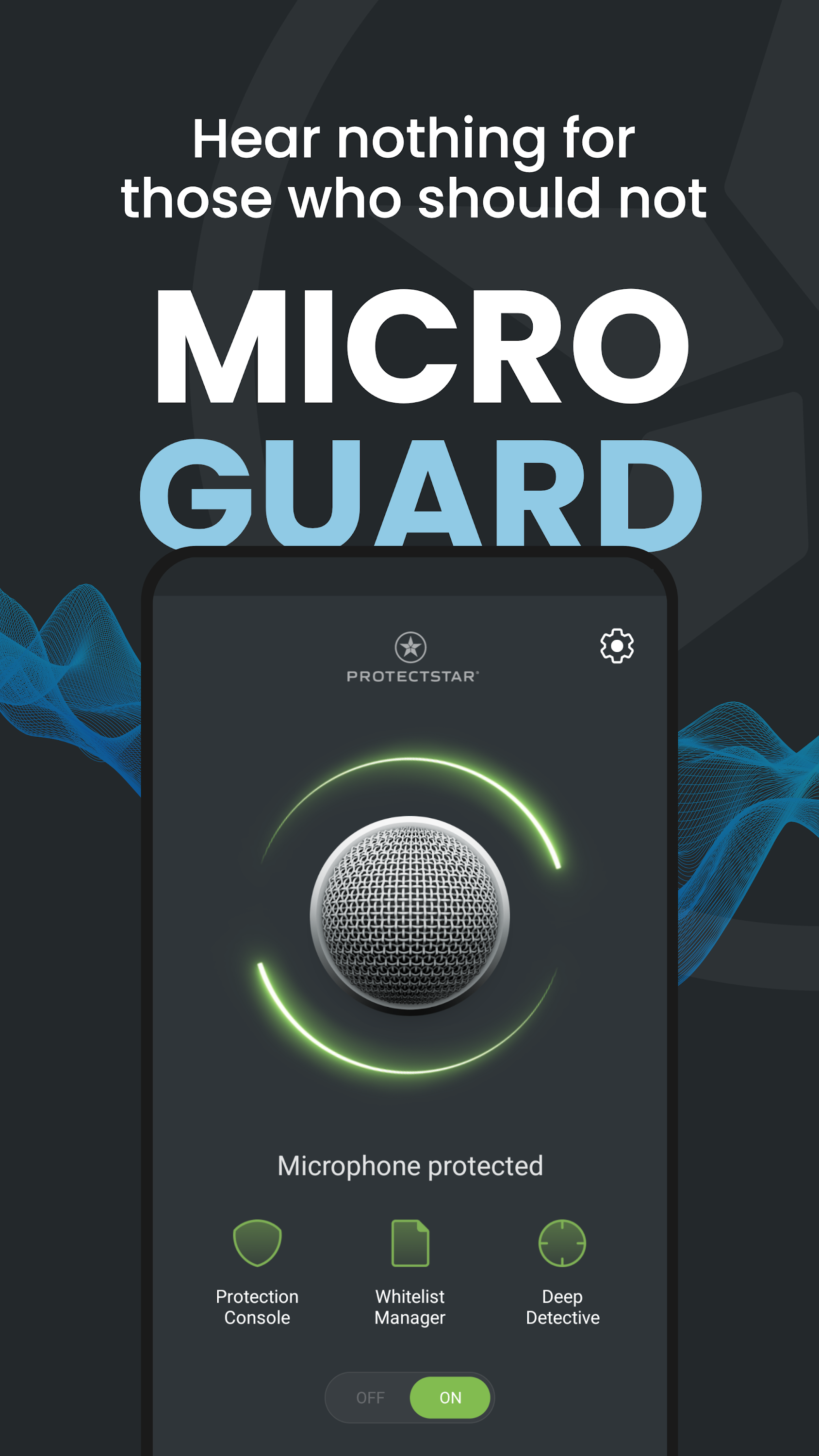 اسکرین شات 1 برنامه Microphone Blocker & Guard