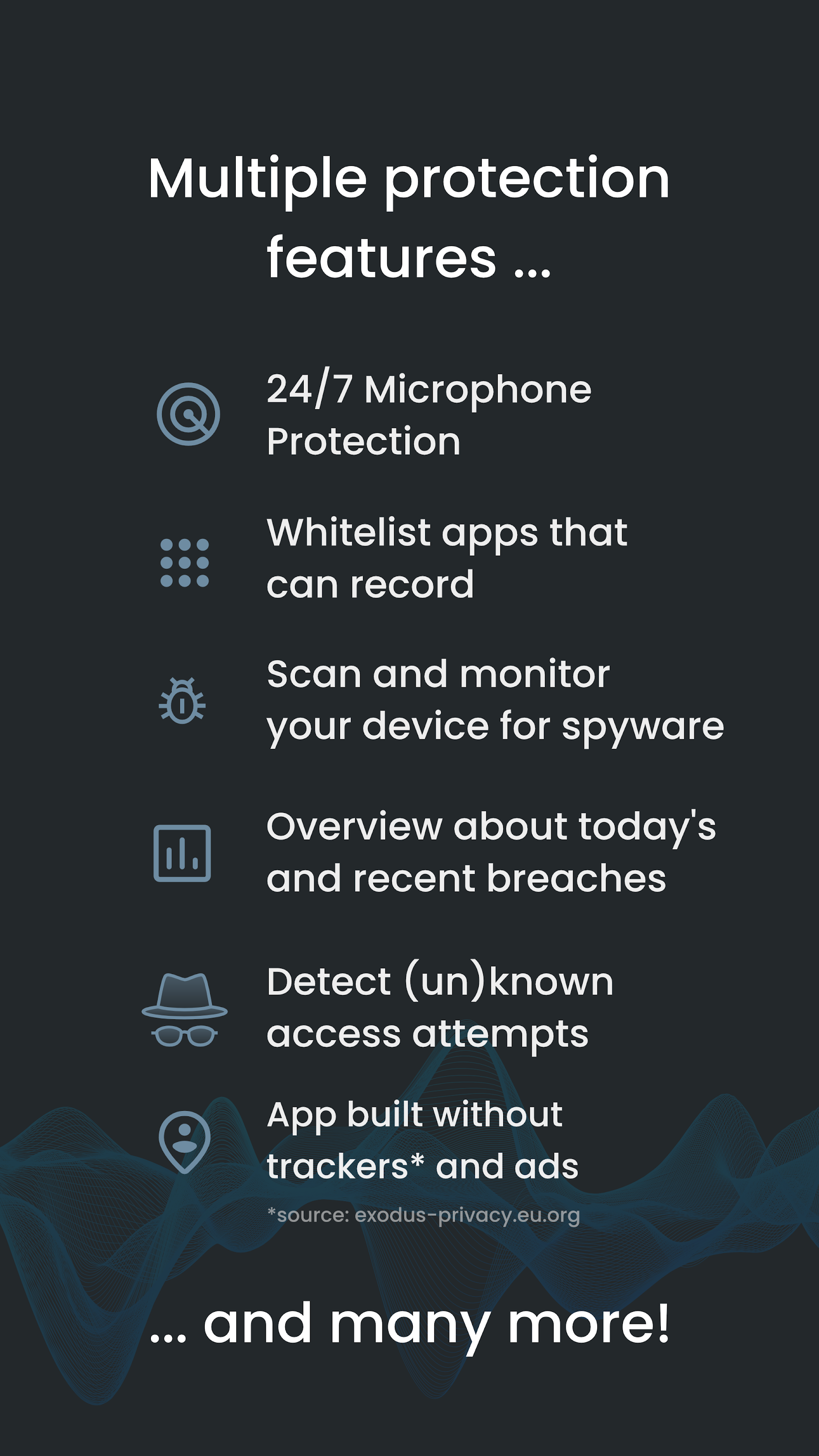 اسکرین شات 8 برنامه Microphone Blocker & Guard