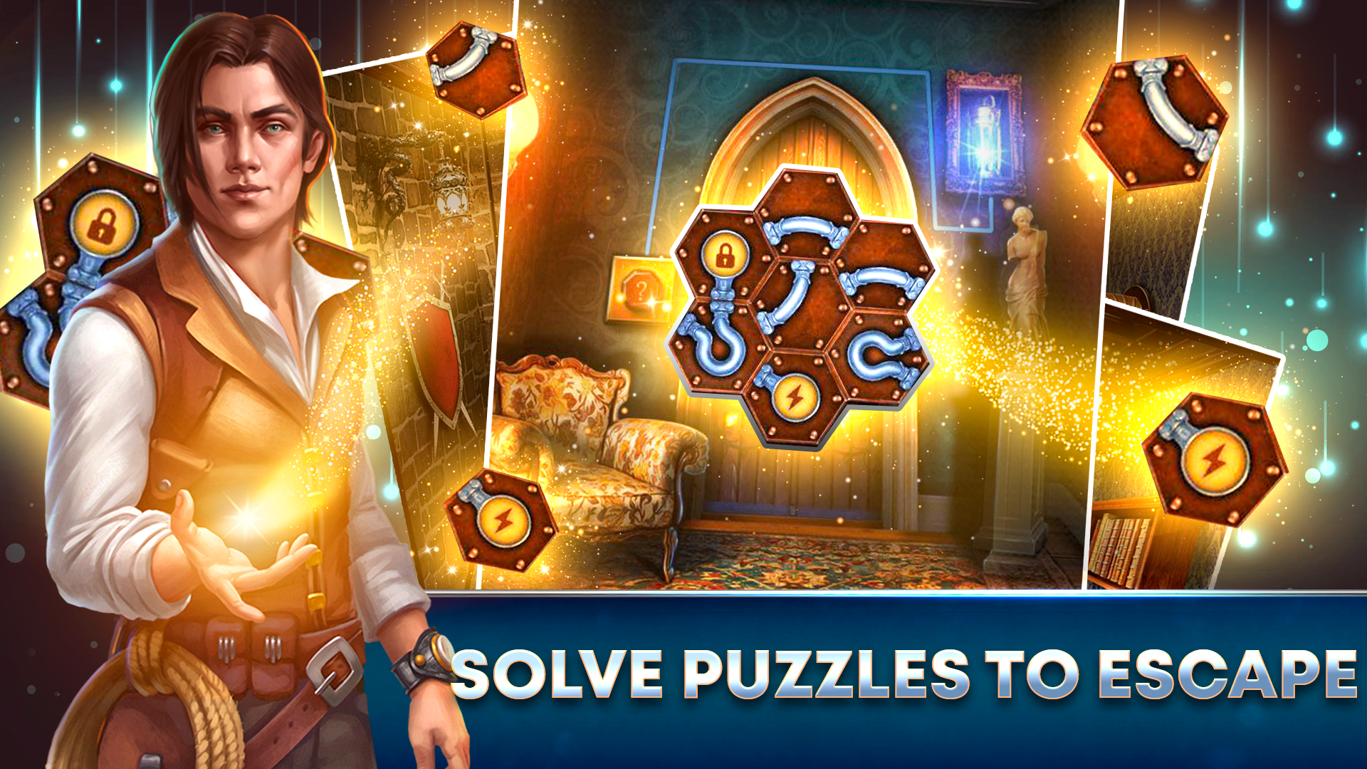 اسکرین شات 2 بازی 100 Doors Escape Room