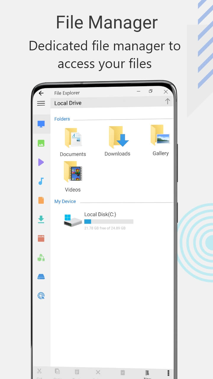 اسکرین شات 4 برنامه Computer Launcher