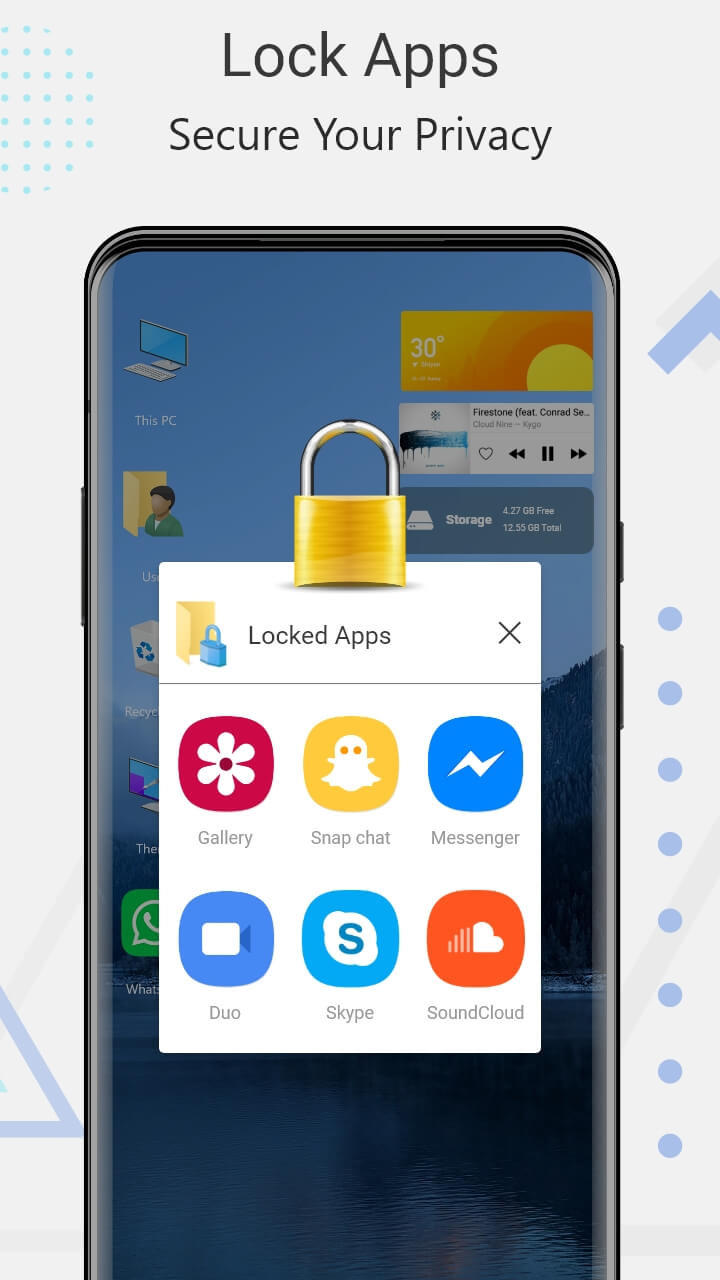 اسکرین شات 6 برنامه Computer Launcher