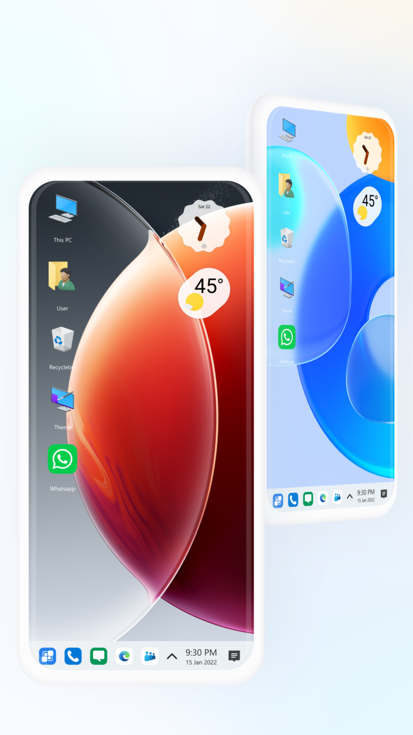 اسکرین شات 1 برنامه Computer Launcher Pro