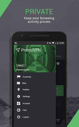 اسکرین شات 5 برنامه ProtonVPN (Outdated) - See new app link below
