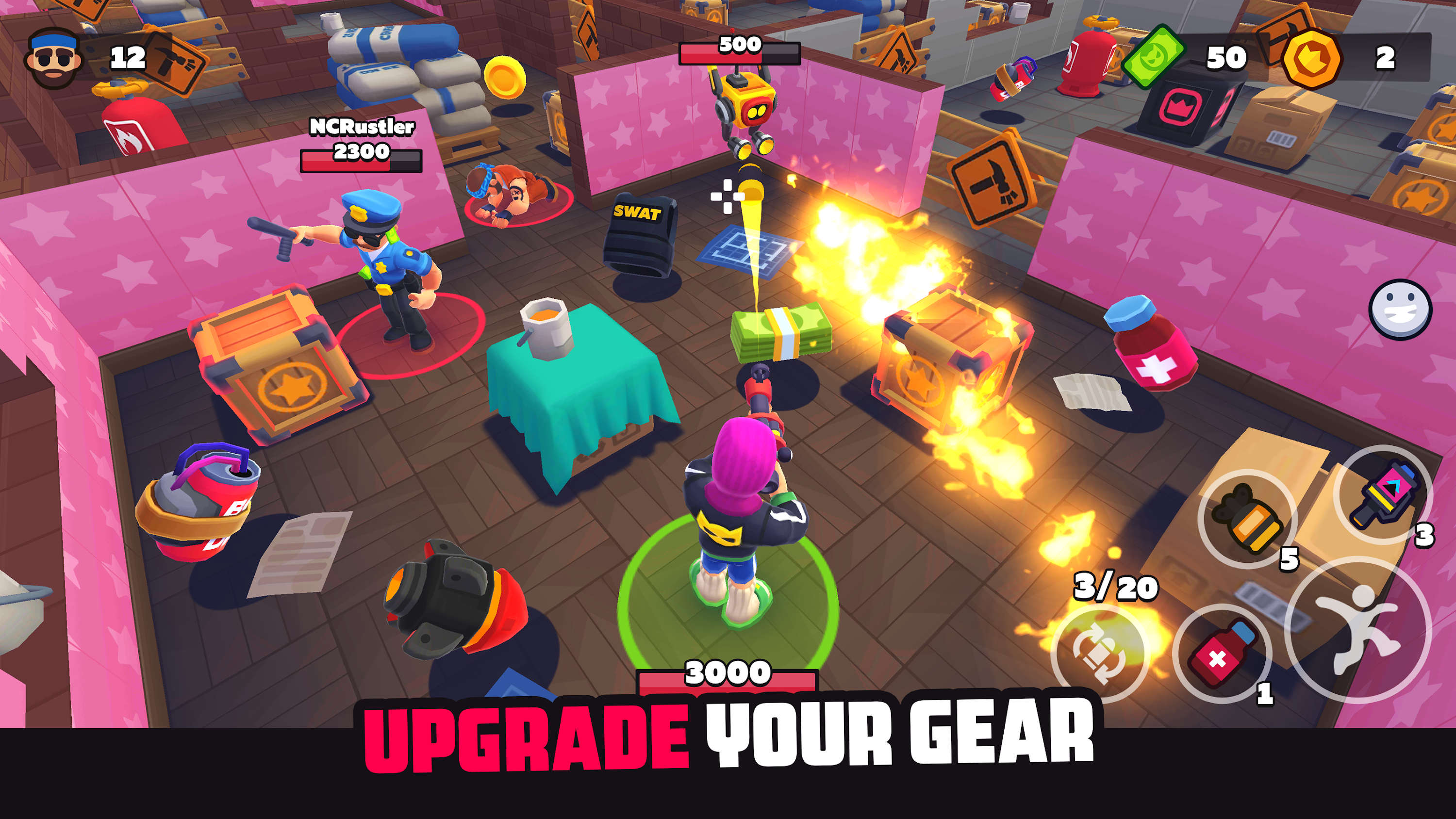 اسکرین شات بازی HAPPY ZONE - Battle Royale 3