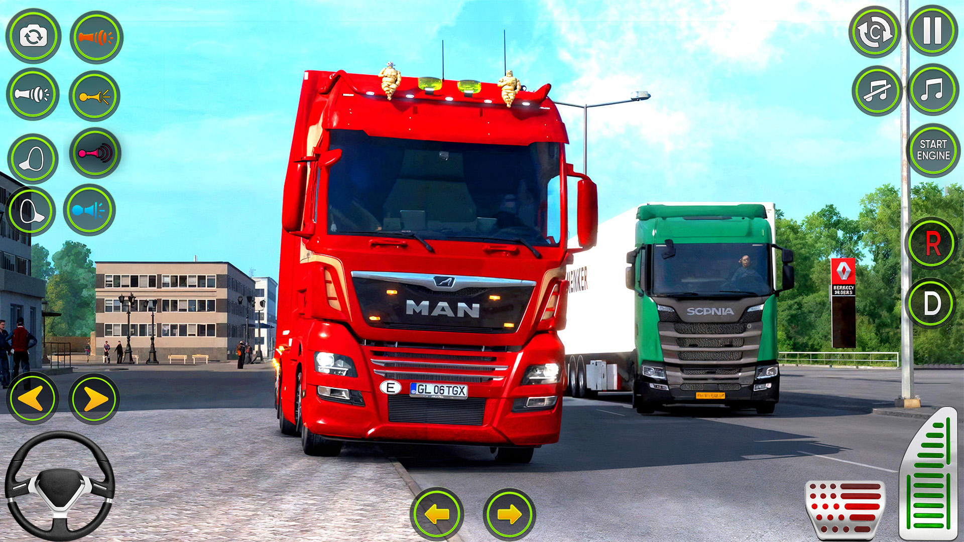 اسکرین شات 4 بازی Cargo Truck City Truck Driving