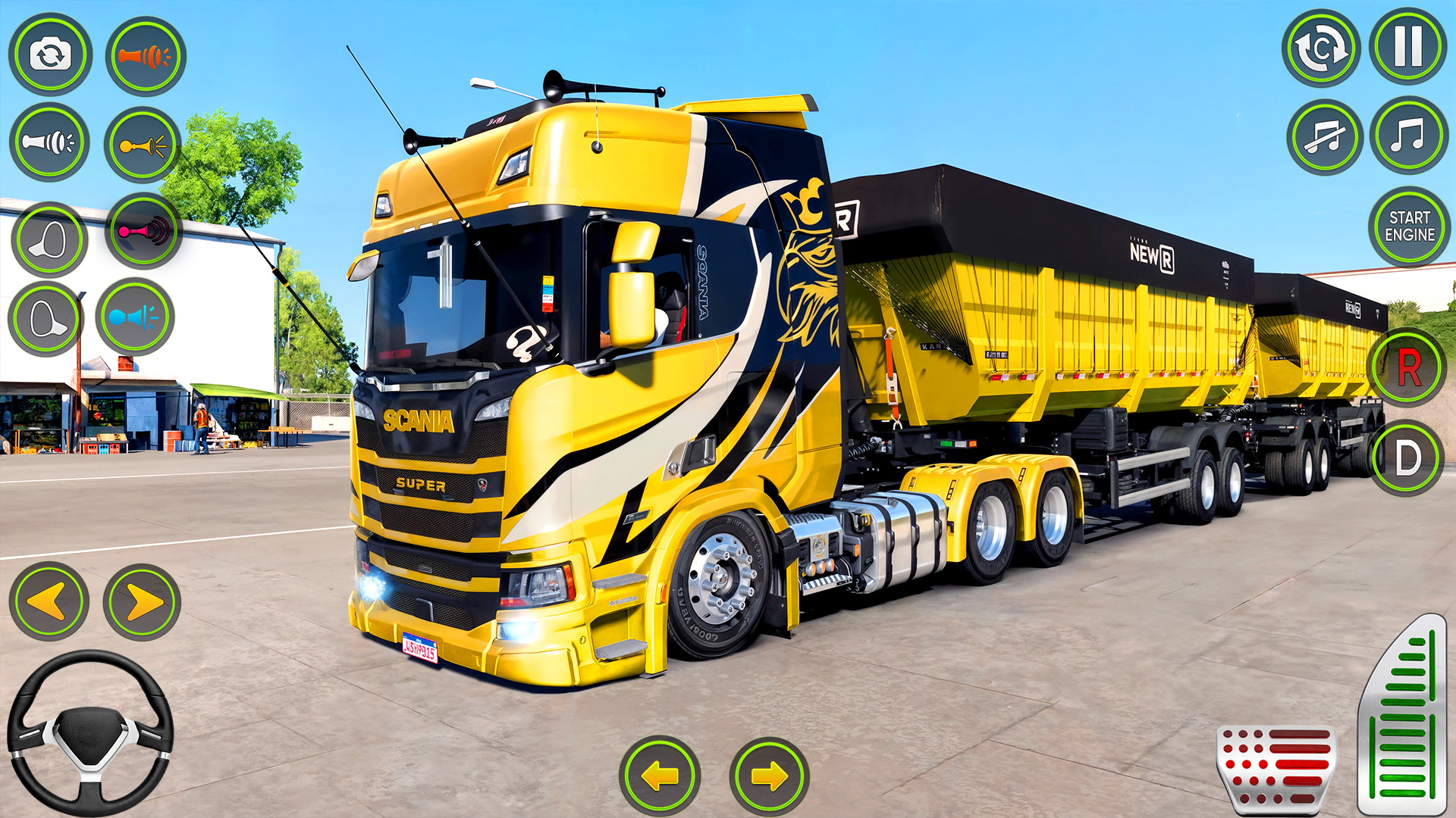 اسکرین شات 1 بازی Cargo Truck City Truck Driving