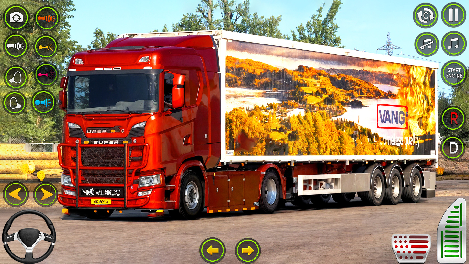اسکرین شات 2 بازی Cargo Truck City Truck Driving
