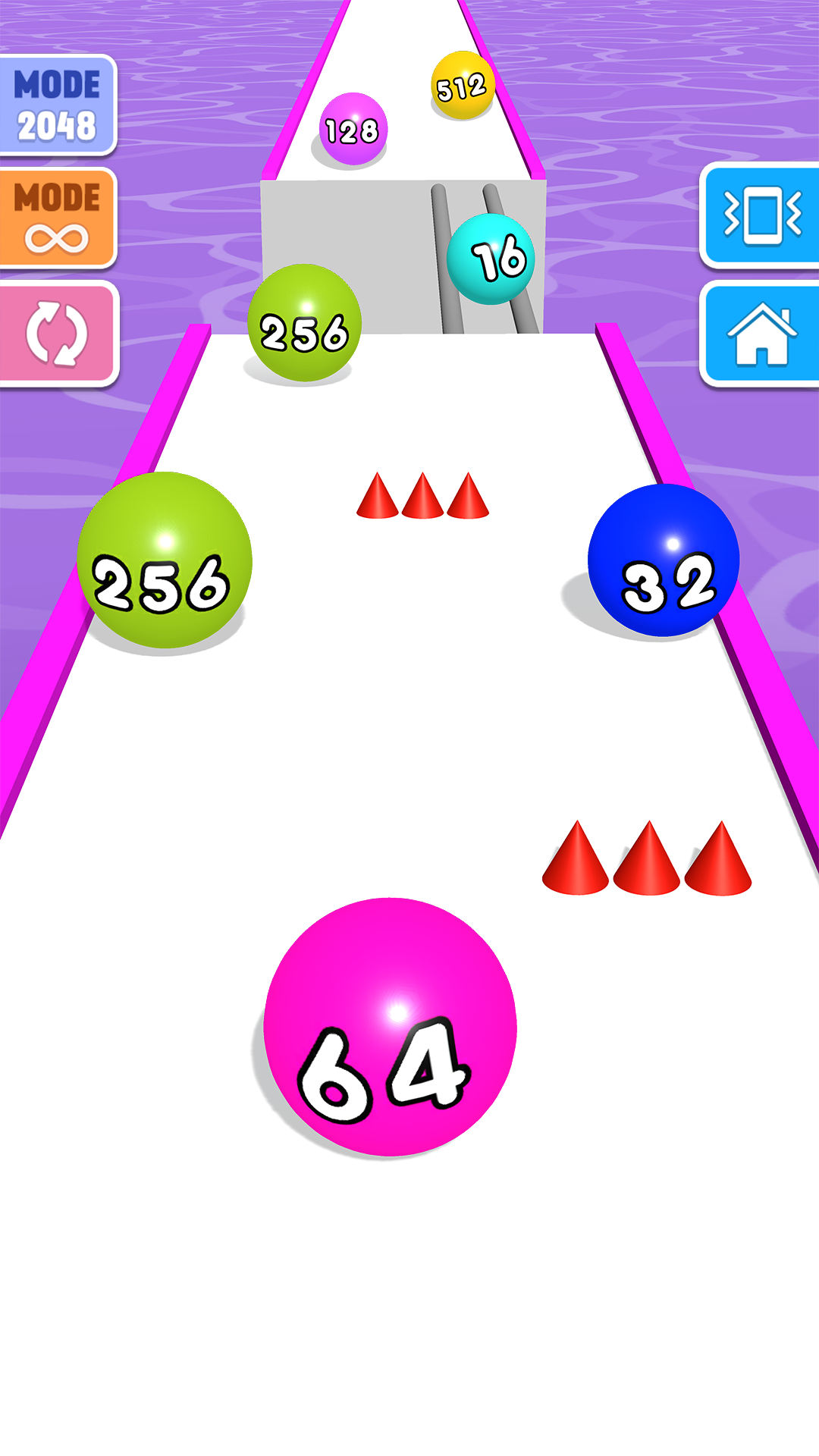 اسکرین شات 2 بازی Epic Ball Run 3D