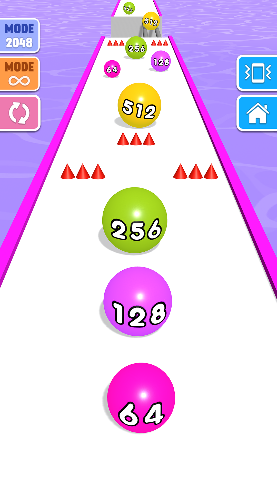 اسکرین شات 4 بازی Epic Ball Run 3D