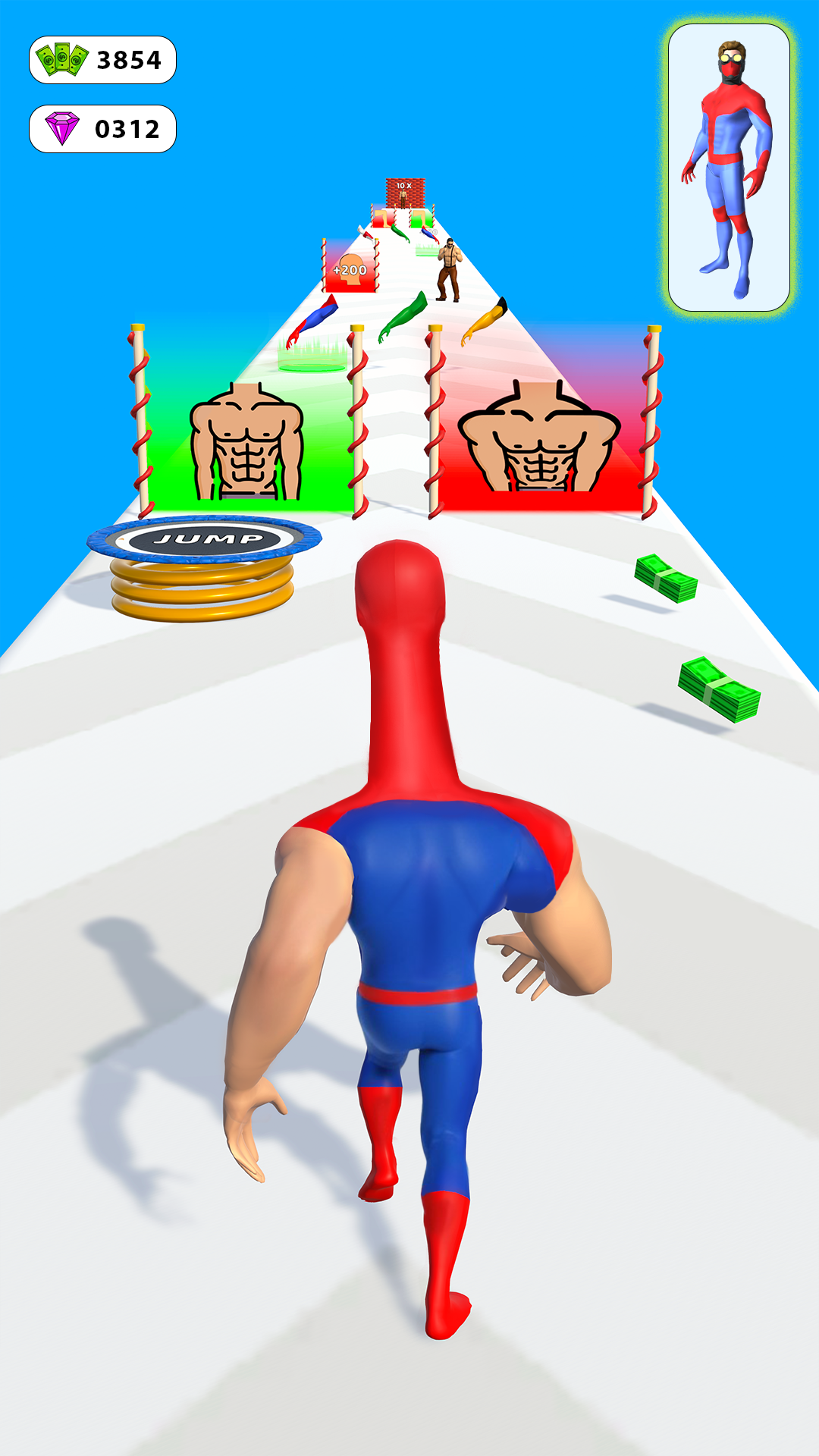 اسکرین شات 3 بازی Build a Superhero Games