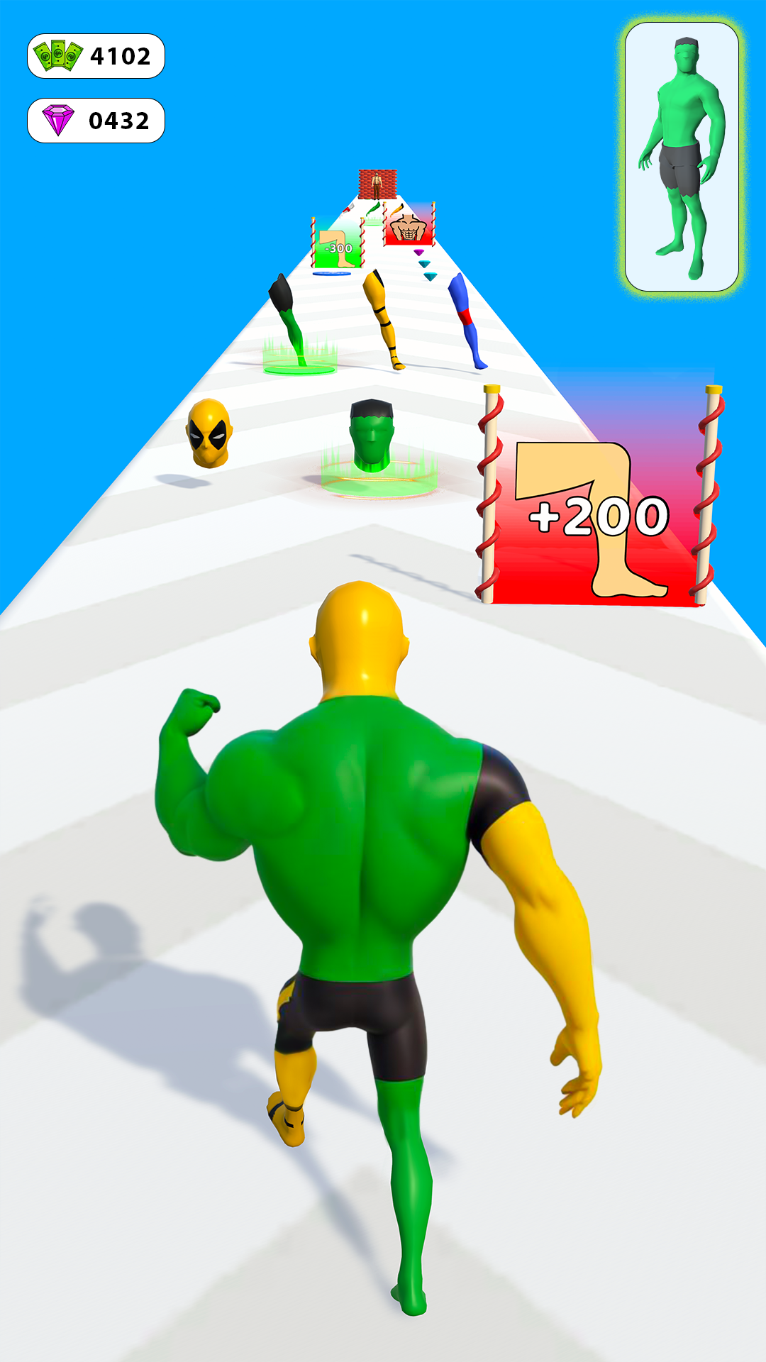 اسکرین شات 2 بازی Build a Superhero Games