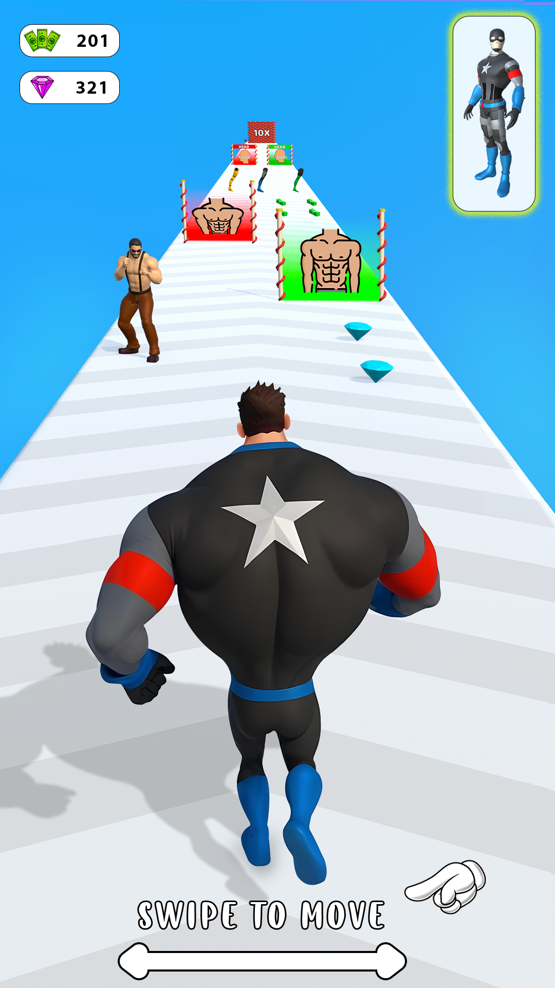 اسکرین شات 4 بازی Build a Superhero Games