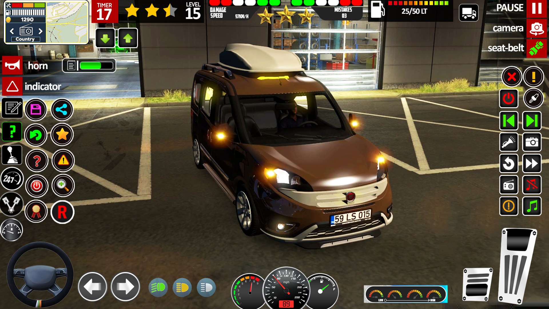 اسکرین شات 3 بازی US Car Driving - Car Games