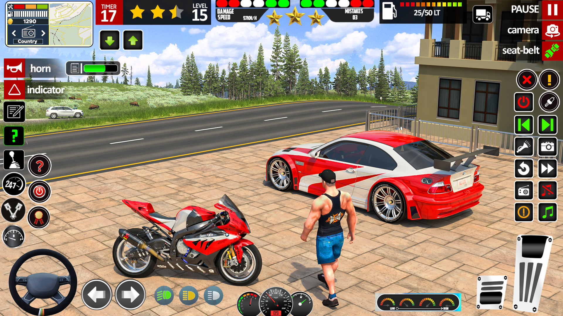 اسکرین شات 7 بازی US Car Driving - Car Games