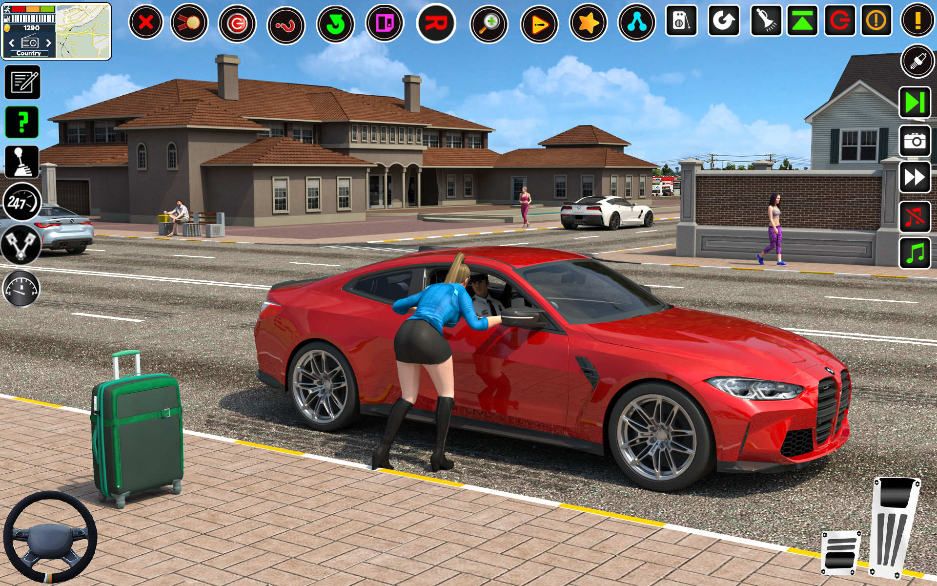 اسکرین شات 6 بازی US Car Driving - Car Games