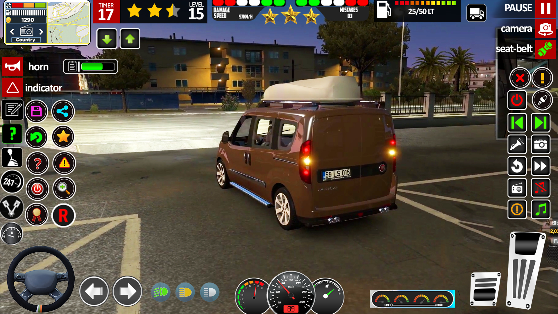 اسکرین شات 4 بازی US Car Driving - Car Games