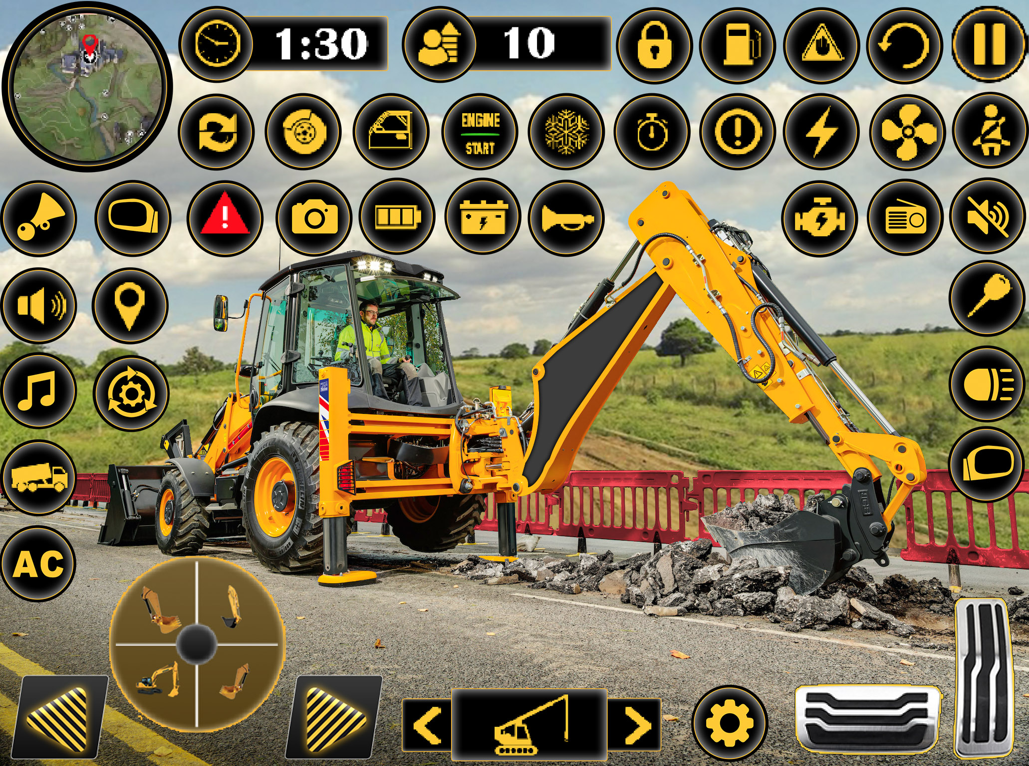 اسکرین شات 6 بازی City Construction JCB Games 3D