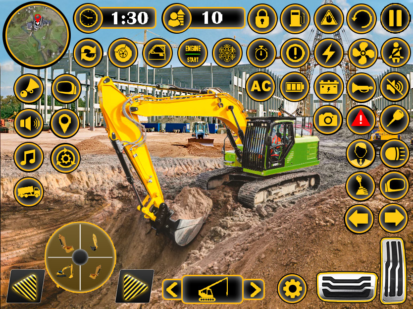 اسکرین شات 2 بازی City Construction JCB Games 3D