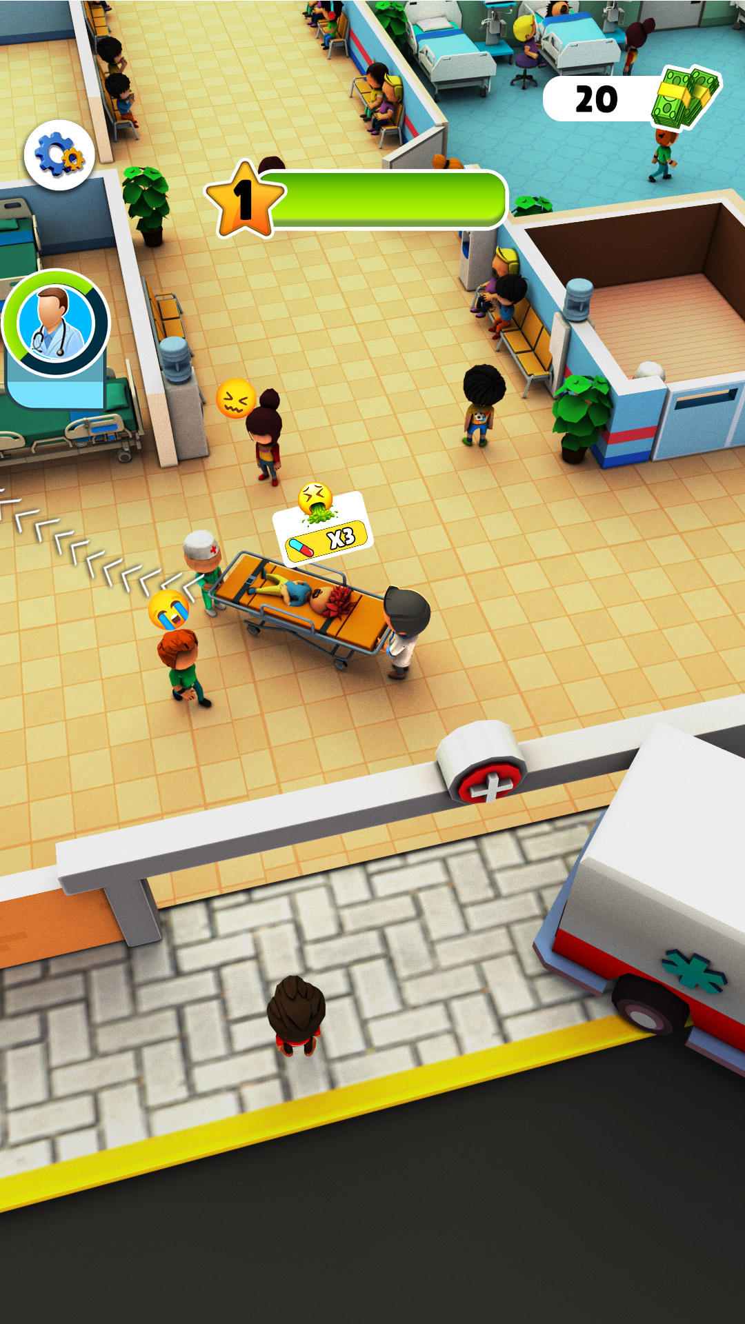 اسکرین شات 4 بازی Hospital Hustle