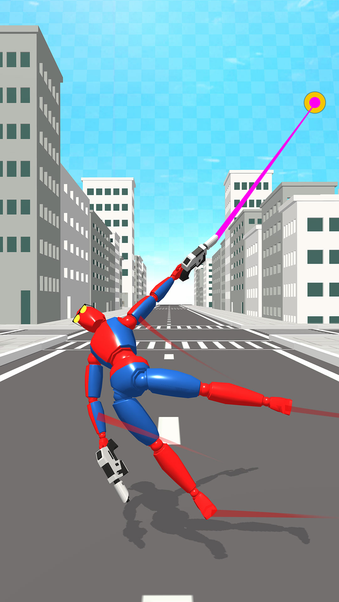 اسکرین شات 3 بازی Grapple Swing Hero Action Game