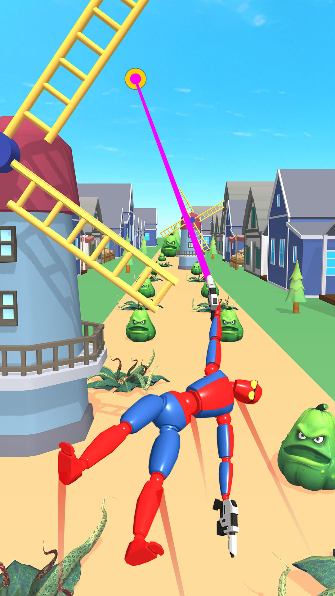 اسکرین شات 5 بازی Grapple Swing Hero Action Game