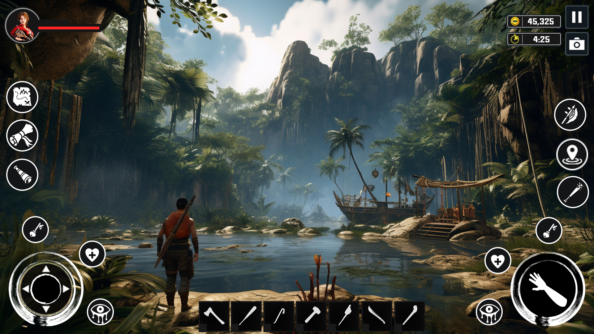 اسکرین شات 2 بازی Hero Jungle Adventure Games 3D