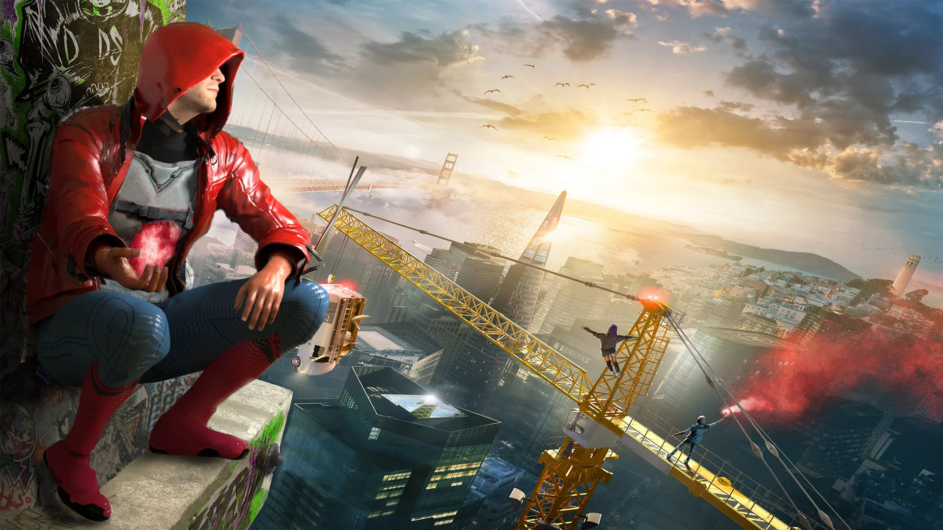 اسکرین شات 2 بازی Incredible Flying SuperHero 3D