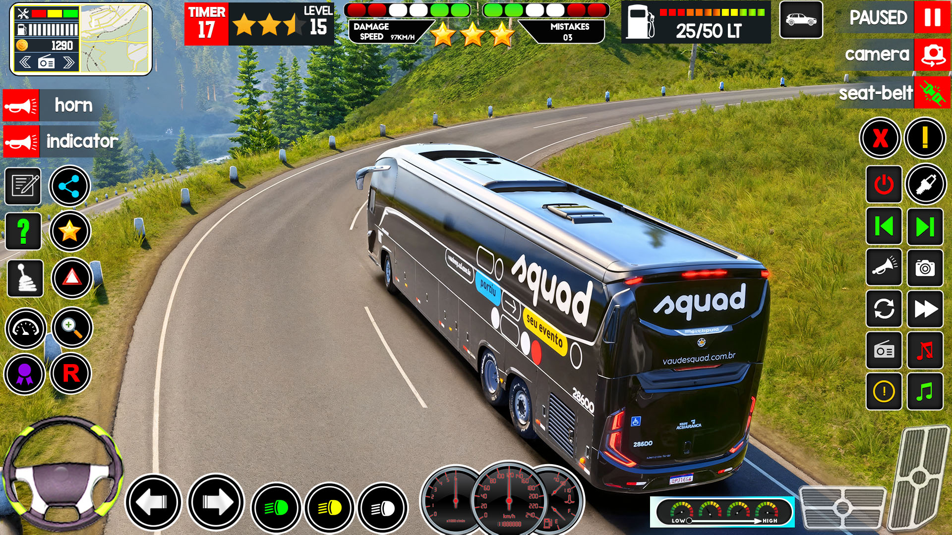 اسکرین شات 8 بازی City Bus Driving -Offroad Bus