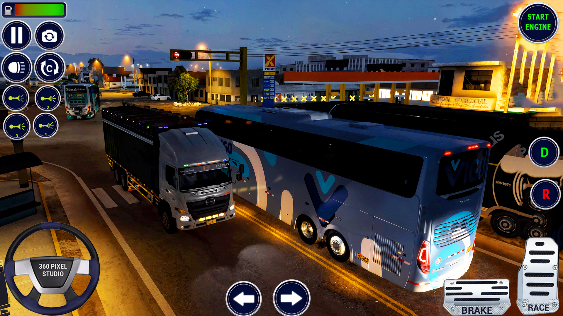 اسکرین شات 7 بازی City Bus Driving -Offroad Bus