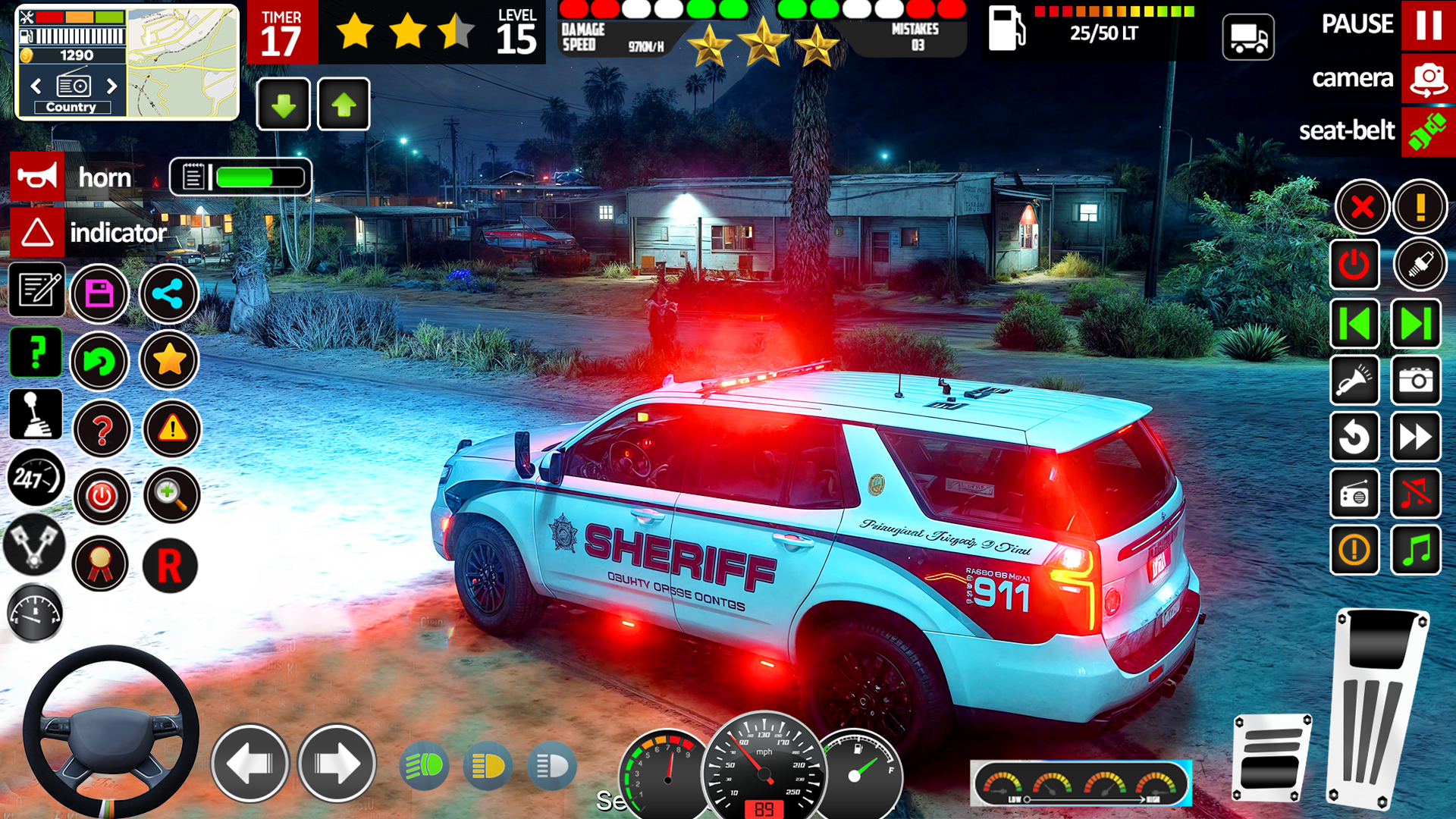 اسکرین شات 1 بازی City Police Car Driving Games