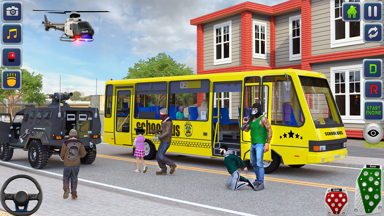 اسکرین شات 5 بازی City Police Car Driving Games