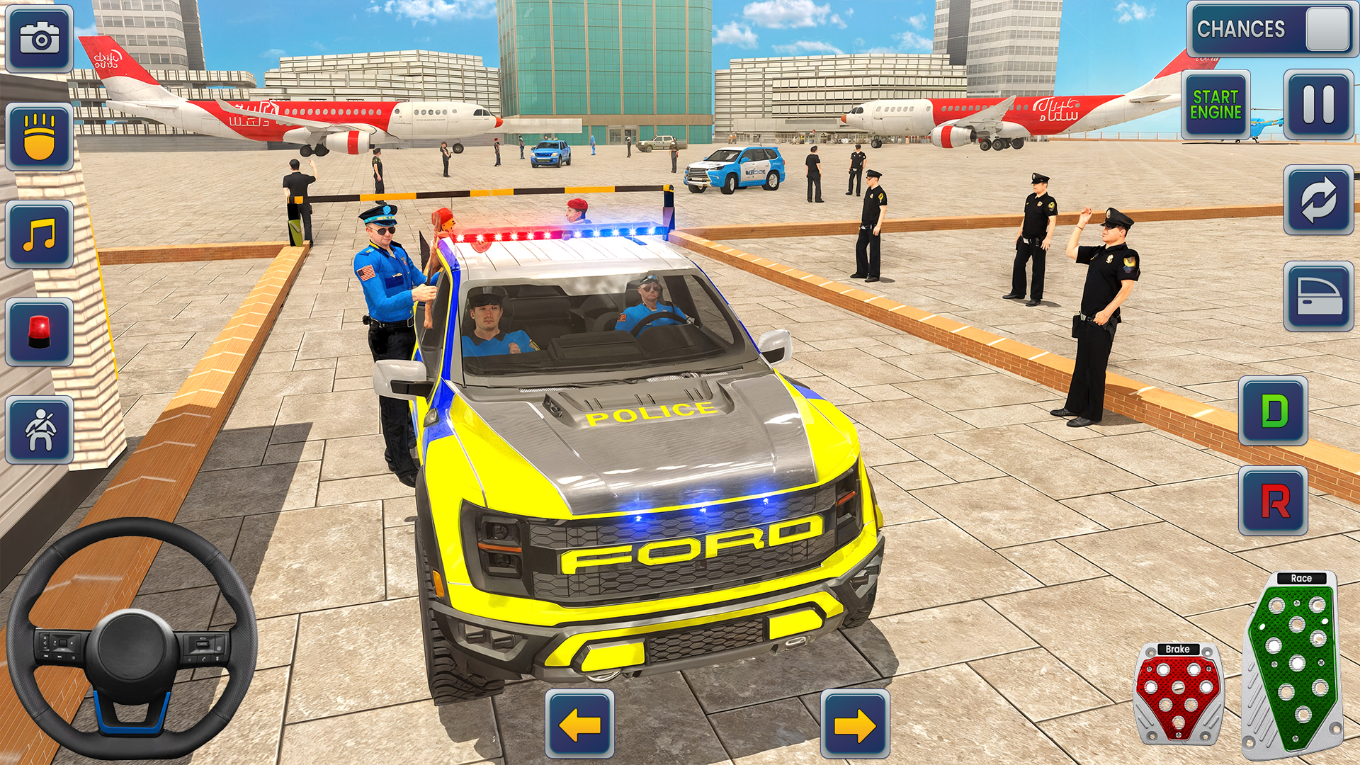 اسکرین شات 7 بازی City Police Car Driving Games