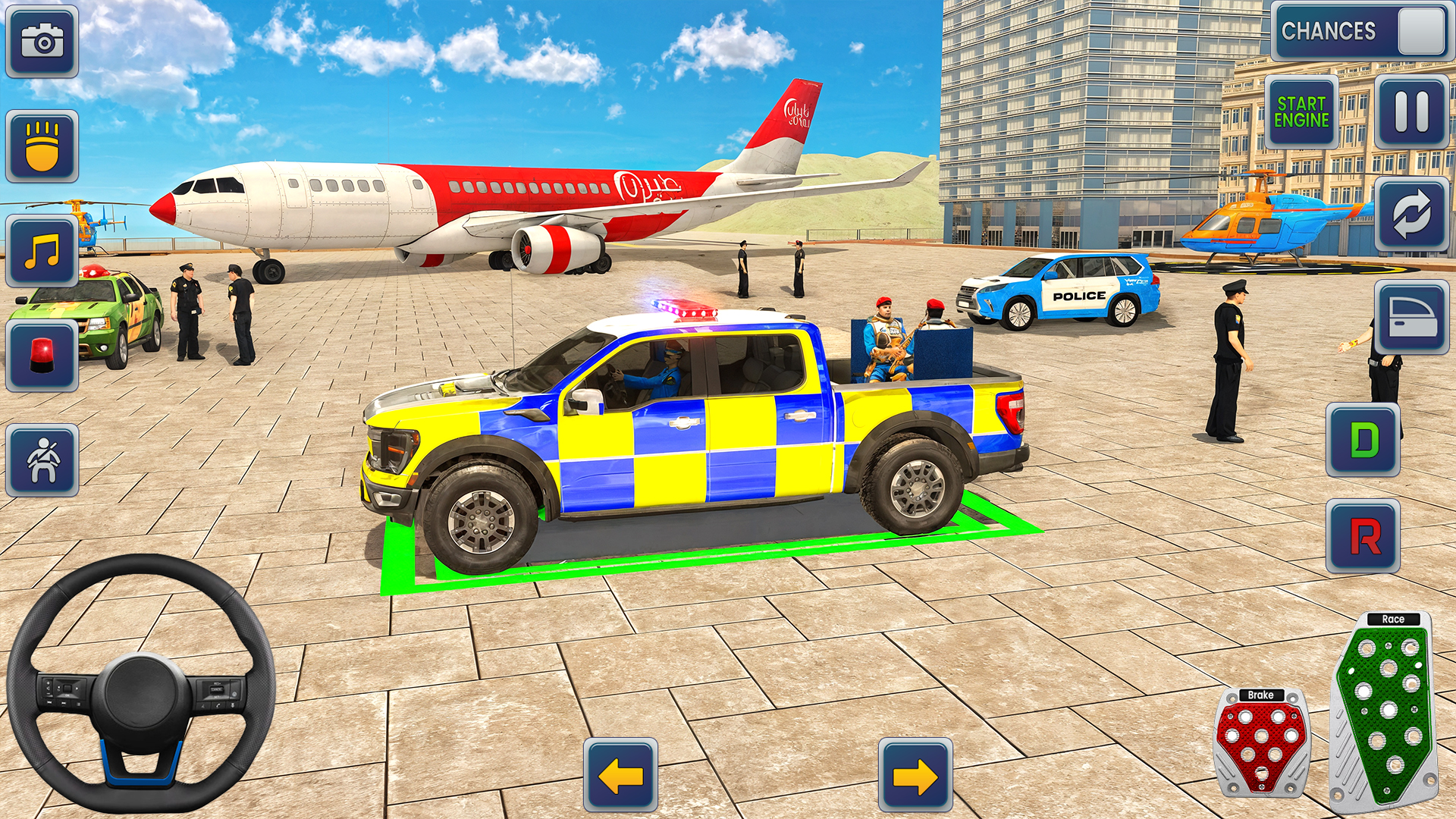 اسکرین شات 8 بازی City Police Car Driving Games