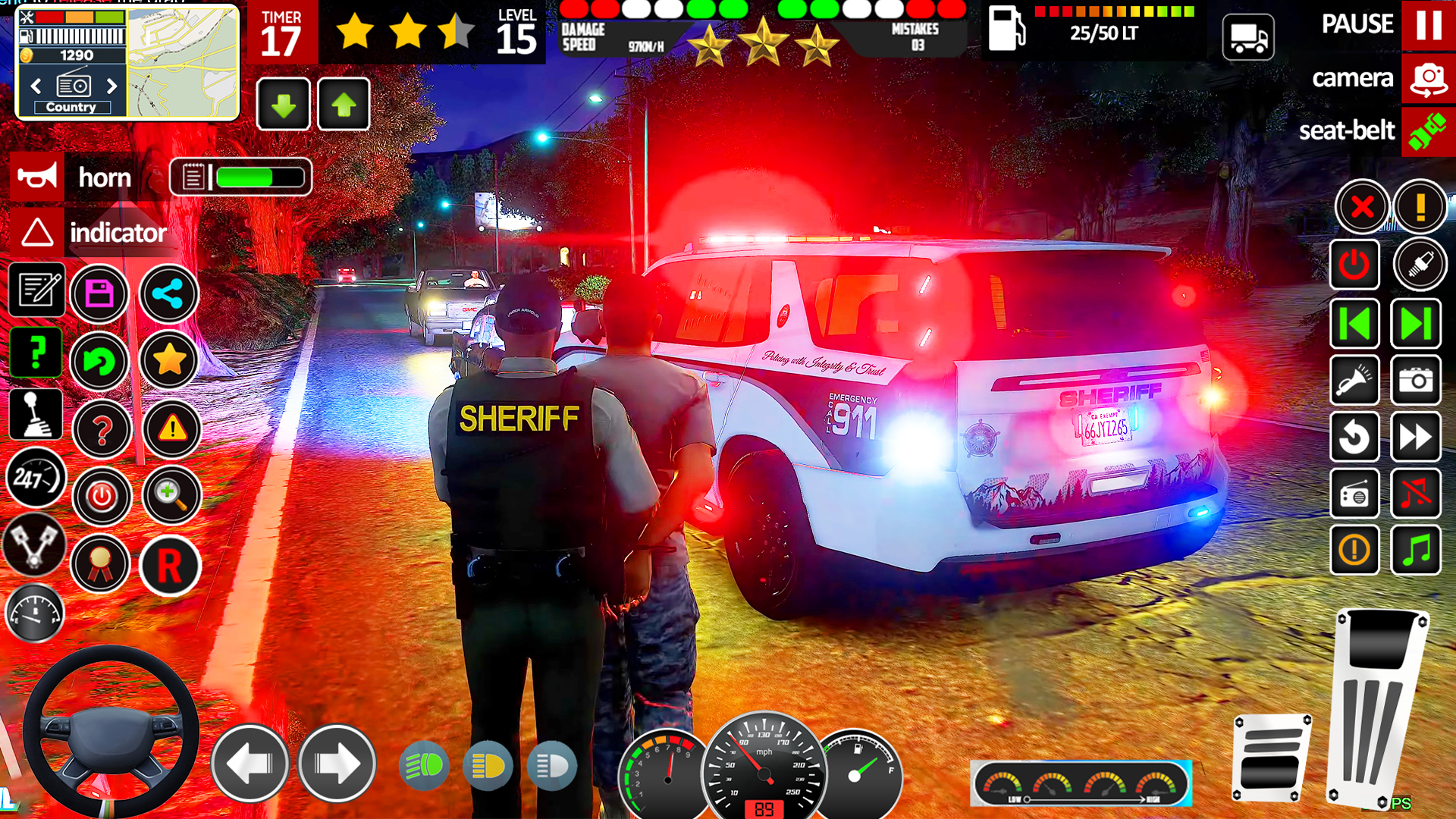 اسکرین شات 7 بازی City Police Car Driving Games