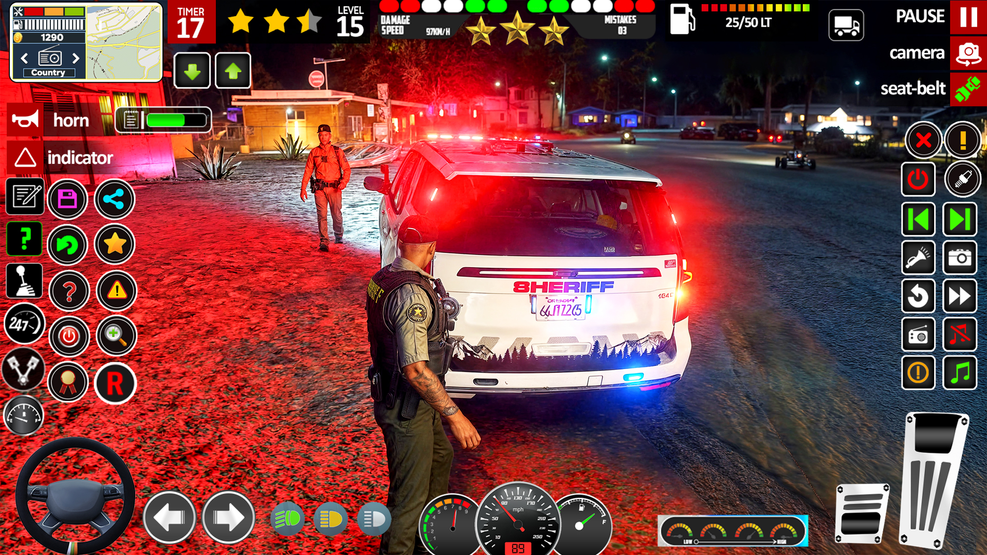 اسکرین شات 3 بازی City Police Car Driving Games