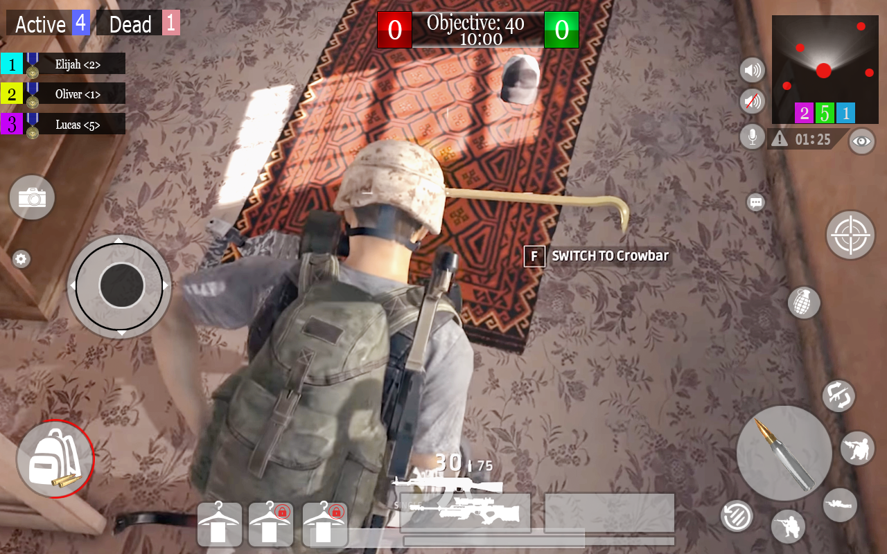 اسکرین شات 3 بازی FPS Gun Shooting games 3D