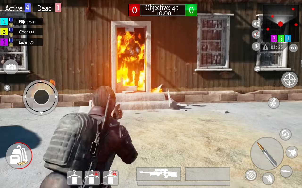 اسکرین شات 5 بازی FPS Gun Shooting games 3D