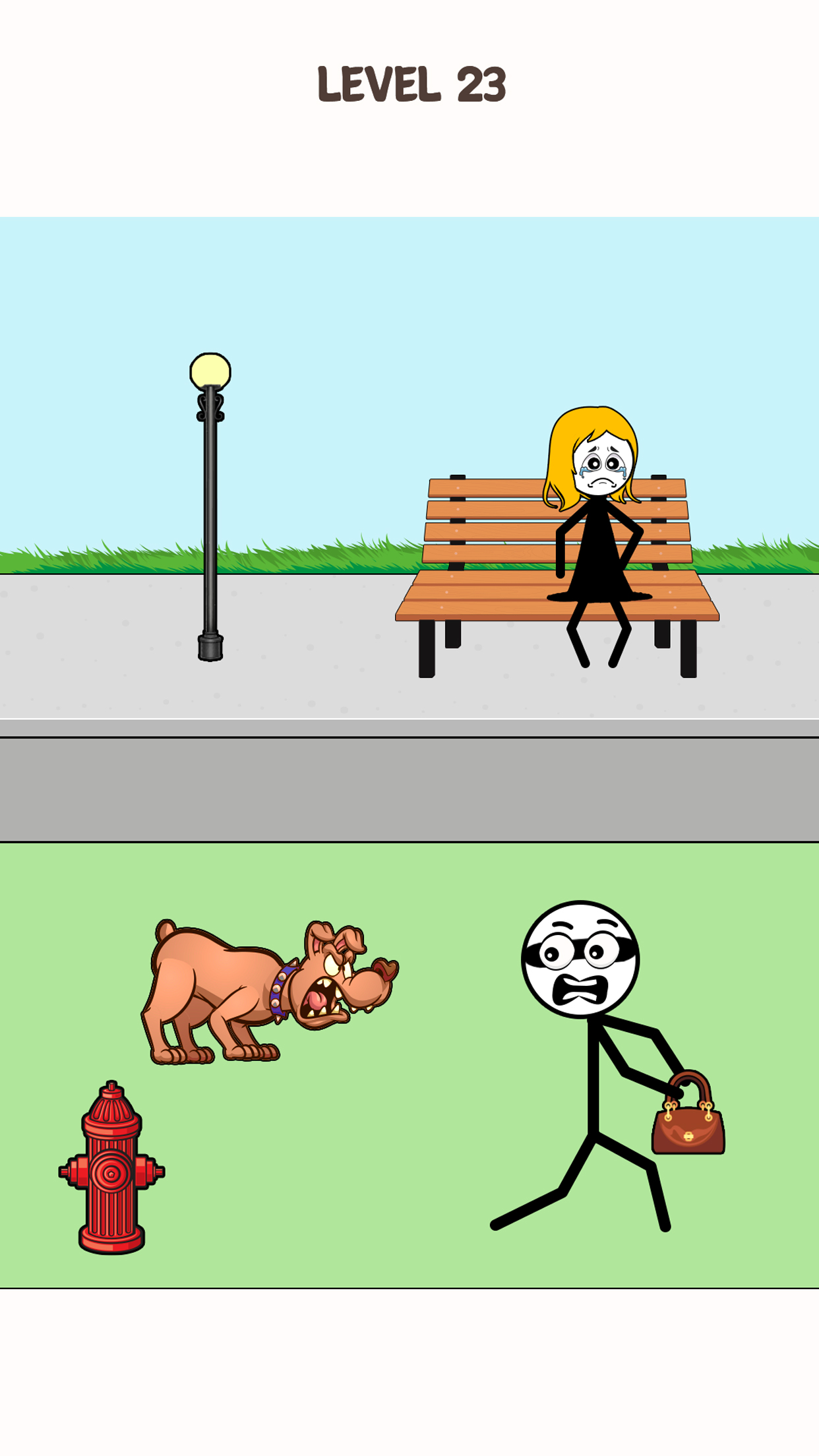 اسکرین شات 2 بازی Robber Puzzle Stickman Game