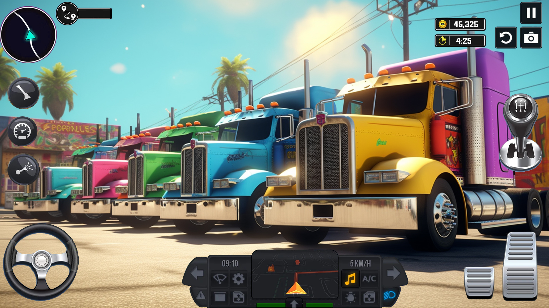 اسکرین شات 3 بازی Truck Simulator Transporter 3D